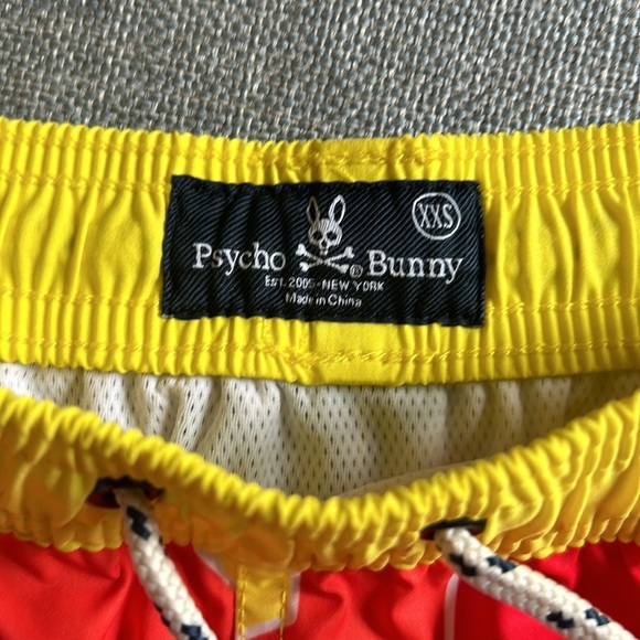 PSYCHO BUNNY Chelton Swim Trunks Size XXS - Picture 13 of 16